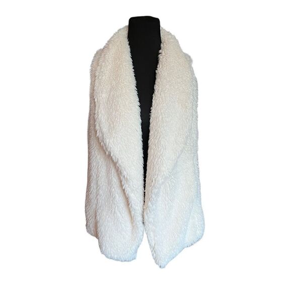 Magnolia Lane Fluffy Cozy Tunic Vest - w/ Pockets. Sz L - NWT. - Picture 10 of 11